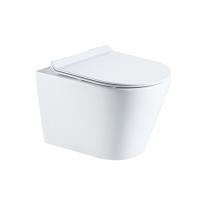 TORR унитаз подвесной с крышкой Soft-close БЕЗОБОДКОВЫЙ