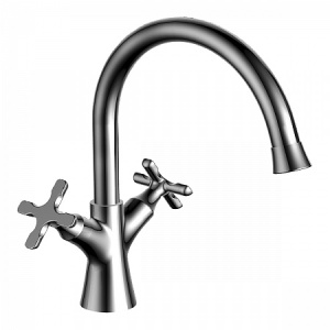 Смеситель Lemark Duetto LM5706C для умывальника с поворотным изливом, хром