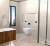Унитаз подвесной Turavit RONDO 360x515x360 безободковый, с тонким сиденьем микролифт