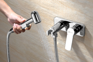 Гигиенический душ со смесителем Lemark Plus Grace LM1519C Хром