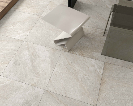Керамогранит Quartzite Bianco punch matt 9мм 60*60 R10
