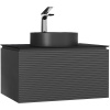 Stn.01.100/P/A/JR Тумба Stone 100 антрацит JORNO
