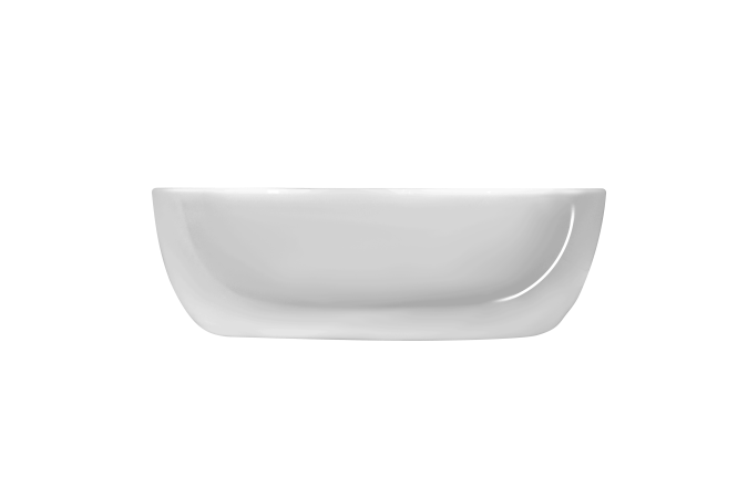 Раковина Kerald 490*395*150 мм накладная, белый 