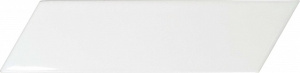 Плитка настенная CHEVRON WALL WHITE MATT LEFT 18,6x5,2