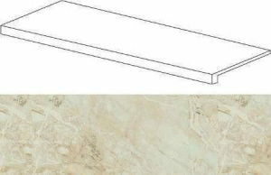 Ступень фронтальная Avorio Scalino Frontale 33*120