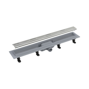 Водоотводящий желоб с порогами для перфорированной решетки 650 Simple AG100101650 / APZ8-650M