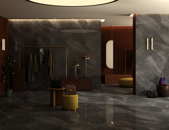 Керамогранит Unica Grey glossy 60*120