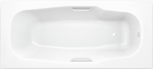 Ванна стальная ATLANTICA HG 180 X80 с ручками, ножками Португалия